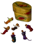 Set of Guatemalan ''Worry Dolls'' Owned by Farrah Fawcett